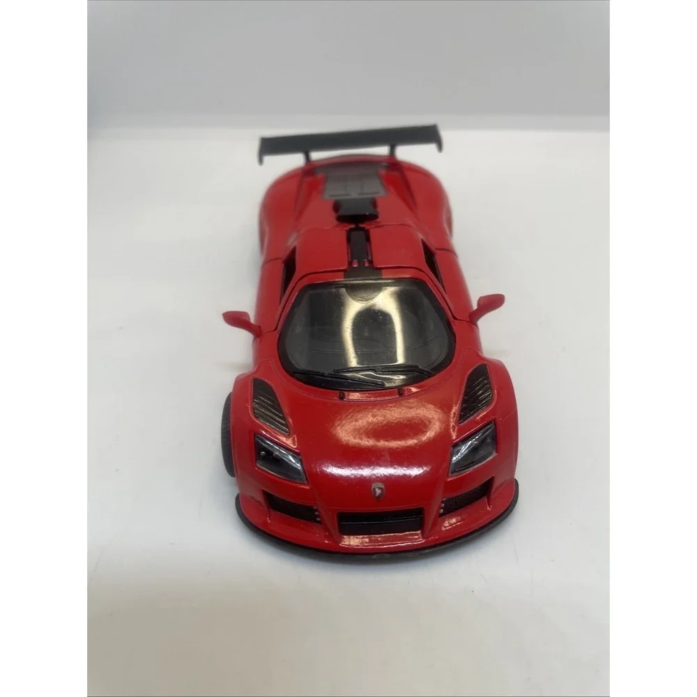 Red 2010‎ Gumpert Apollo Sport KT5356 5'in L-2.5in wide Kinsmart Car